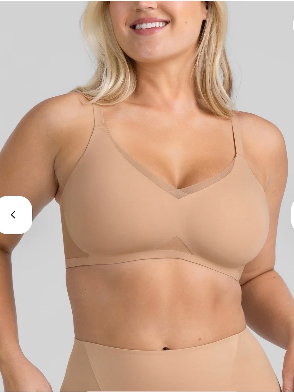 [NWT] Honeylove Sand CrossOver Bra